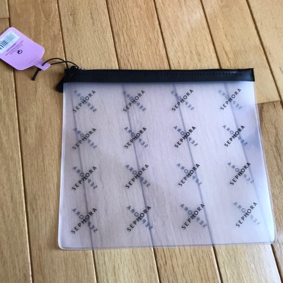 Sephora transparent cosmetic bag - Picture 1 of 2